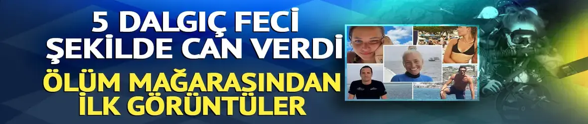 Maldivler'de feci şekilde can verdiler! Ölüm mağarasından ilk kareler yayınlandı