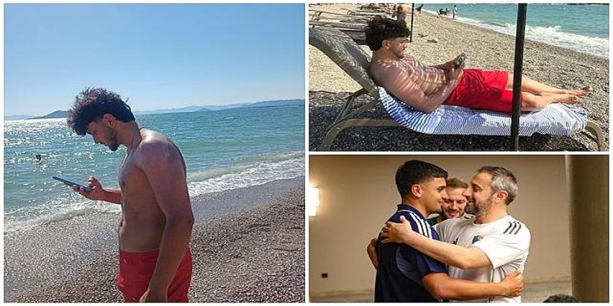 Erzurumsporlu Arda tatile çıktı!