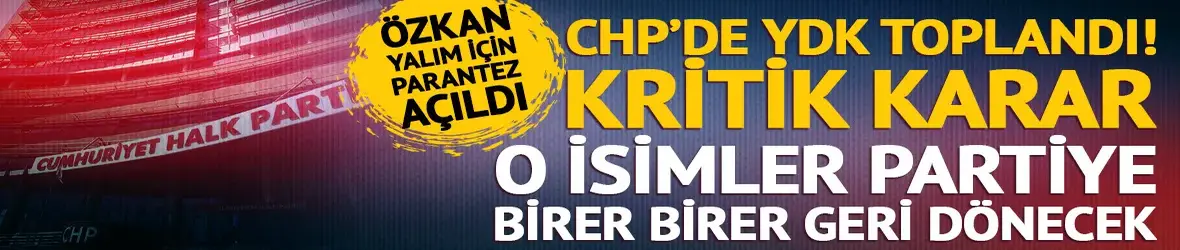Kılıçdaroğlu yönetimi, Özgür Özel döneminde yapılan tüm ihraçları iptal etti