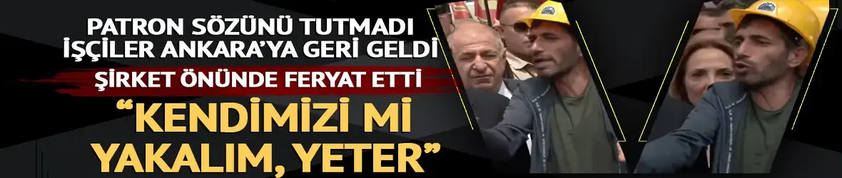 Doruk Madencilik işçisinden çok konuşulacak sözler: "Kendimizi mi yakalım, yeter"