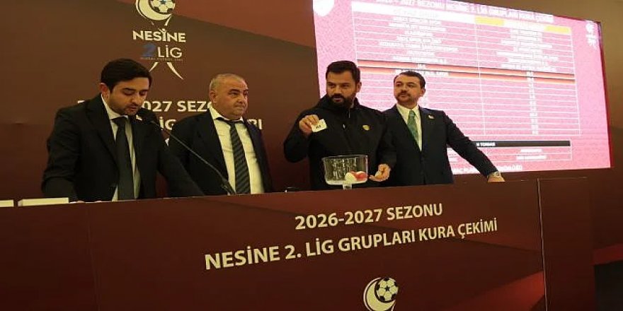 2.Lig kuruları çekildi
