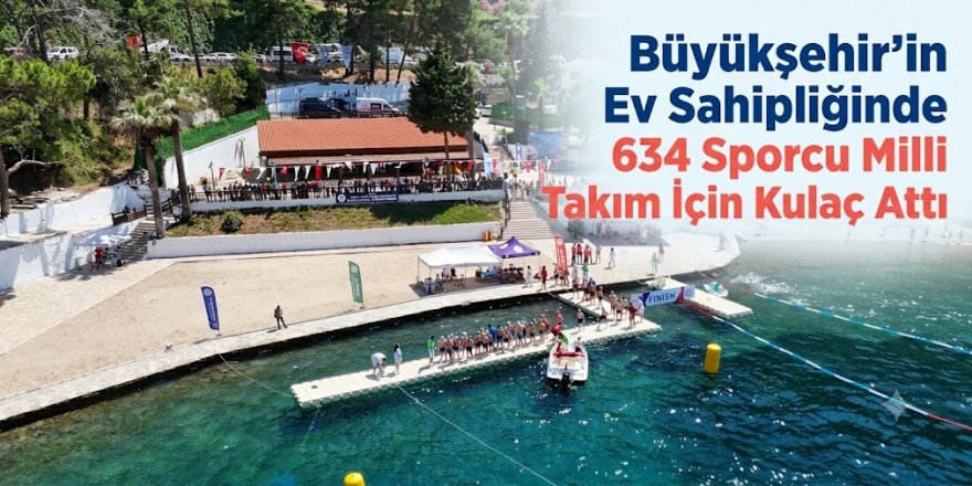 Muğla Büyükşehir’in Ev Sahipliğinde 634 Sporcu Milli Takım İçin Kulaç Attı