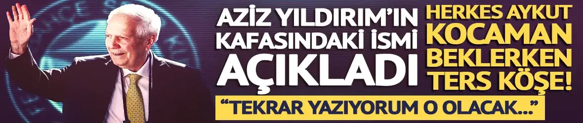 Herkes Aykut Kocaman beklerken ters köşe!