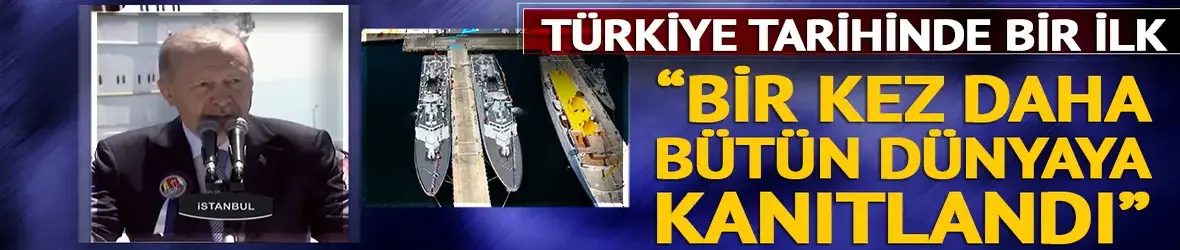Cumhurbaşkanı Erdoğan "İlk kez" diyerek duyurdu! "Sahada güçlü olmayan kendini menüde buluyor"