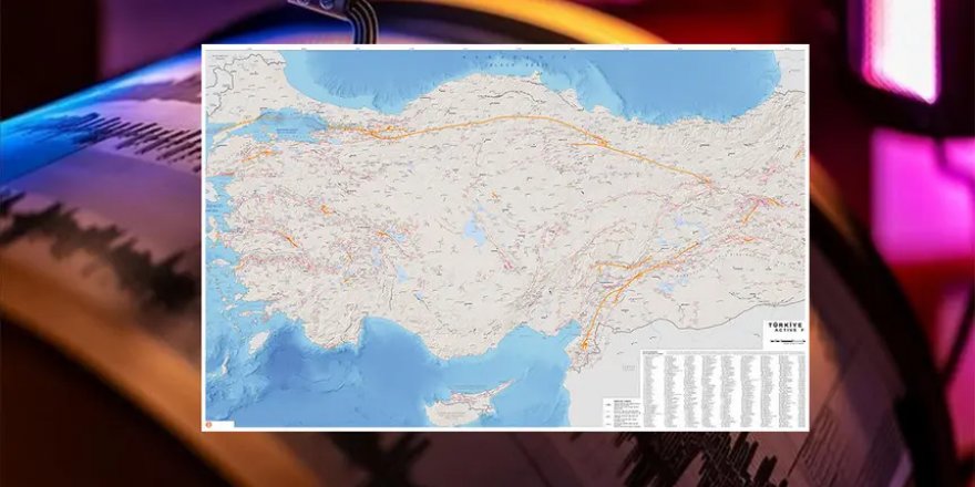Deprem tehlikesi haritada: Türkiye’de diri fay sayısı 700’e yükseldi