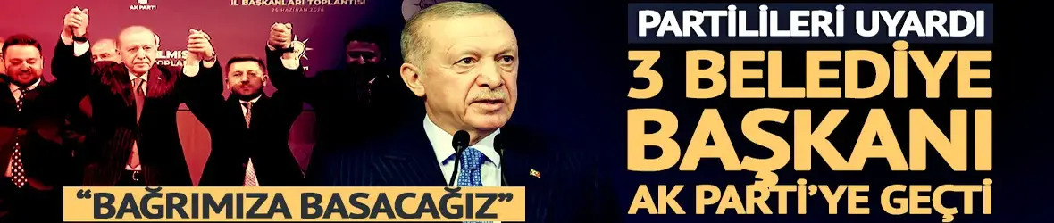Rasim Arı ve Mesut Özarslan AK Parti'de! Erdoğan partilileri uyardı: "Bazı arkadaşlarımız da bu ters akıntıya kapılıyor"