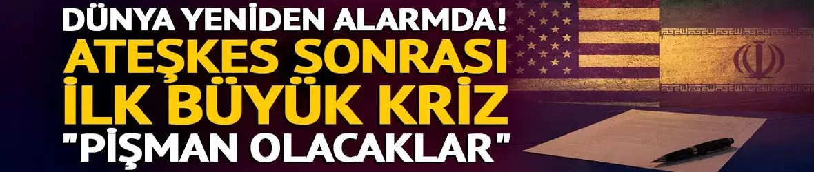 İran'dan ABD üslerine misilleme! “Pişman olacaklar”