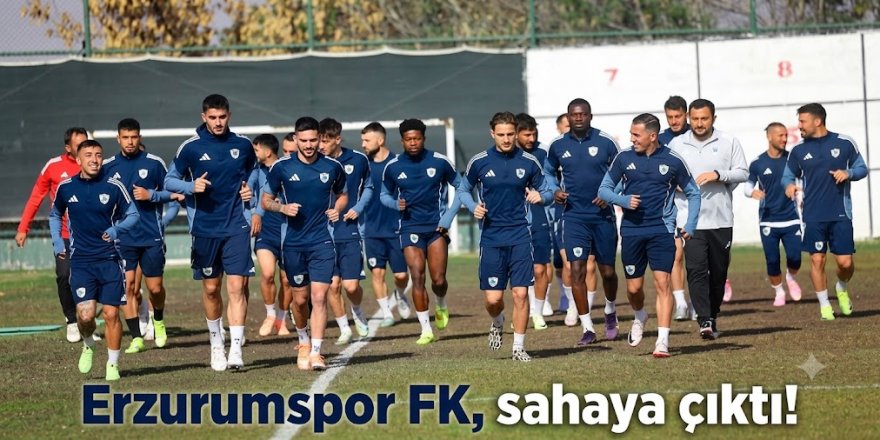 Erzurumspor FK, sahaya çıktı!