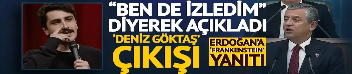 Deniz Göktaş, Özgür Özel'i de güldürmüş