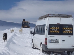 Tekman'da tipi etkili oldu