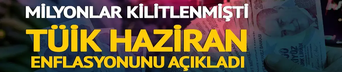 Enflasyon rakamları belli oldu Enflasyon rakamları belli oldu