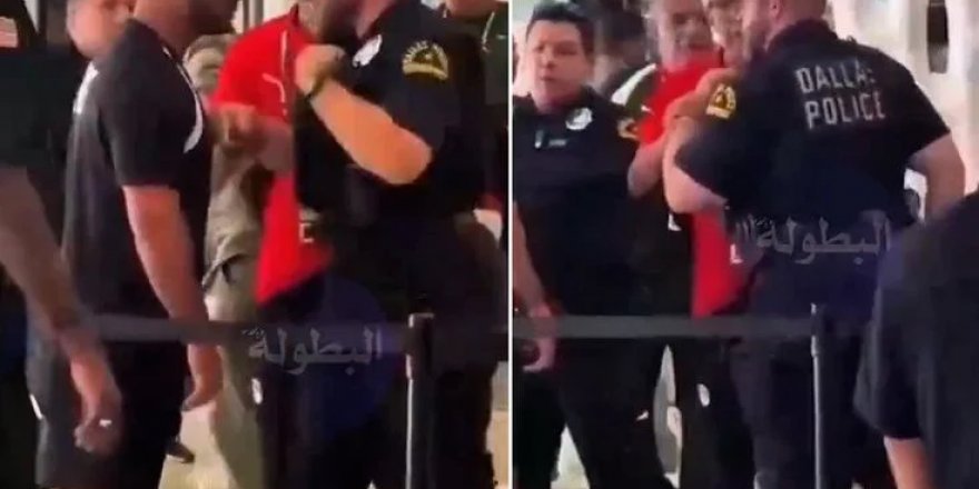 Dünya Kupası'nda skandal! Mısır Milli Takımı ile ABD polisi arasında arbede çıktı