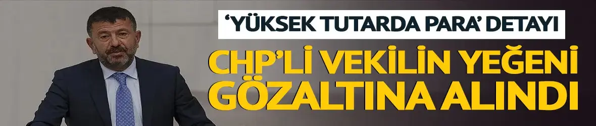 Veli Ağbaba'nın yeğeni gözaltında!