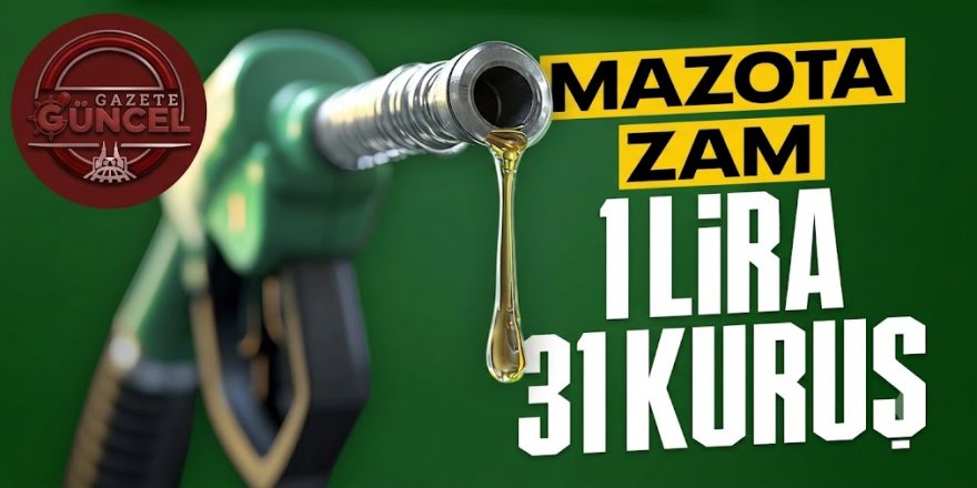 Motorine zam geliyor: Pompa fiyatlarına yansıyacak