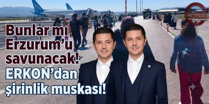Bunlar mı Erzurum'u savunacak! ERKON'dan şirinlik muskası!