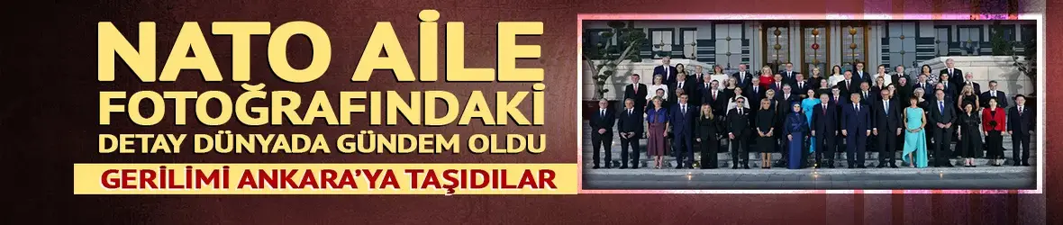 NATO Zirvesi'nde liderlerden aile fotoğrafı