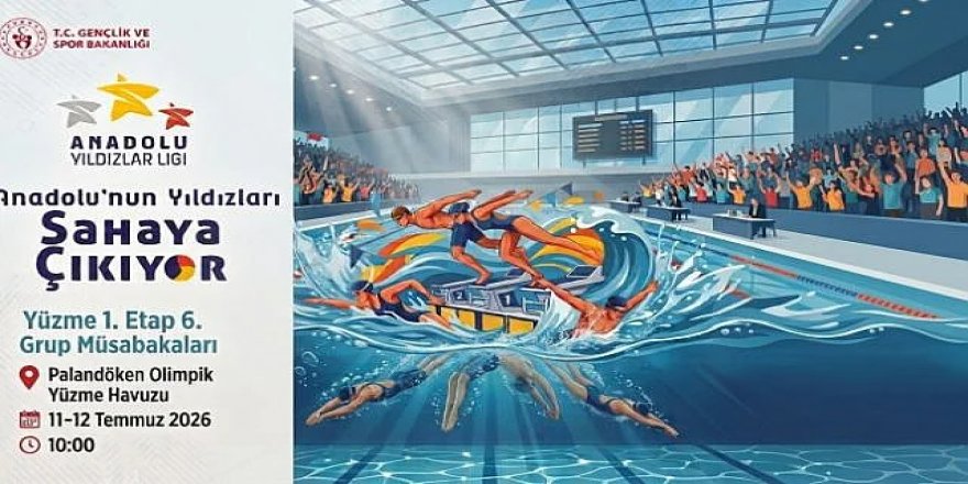ANALİG yüzme heyecanı Erzurum'da yaşanacak