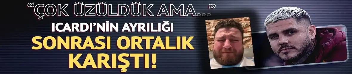 Mauro Icardi'nin vedası sosyal medyayı yıktı! Galatasaray taraftarı ikiye bölündü