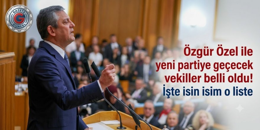 CHP'den resmen istifa ettiler