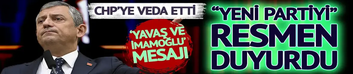 CHP'den resmen istifa ettiler