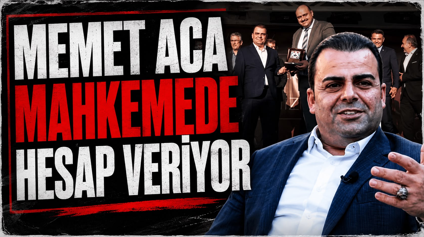 Memet Aca mahkemede hesap veriyor