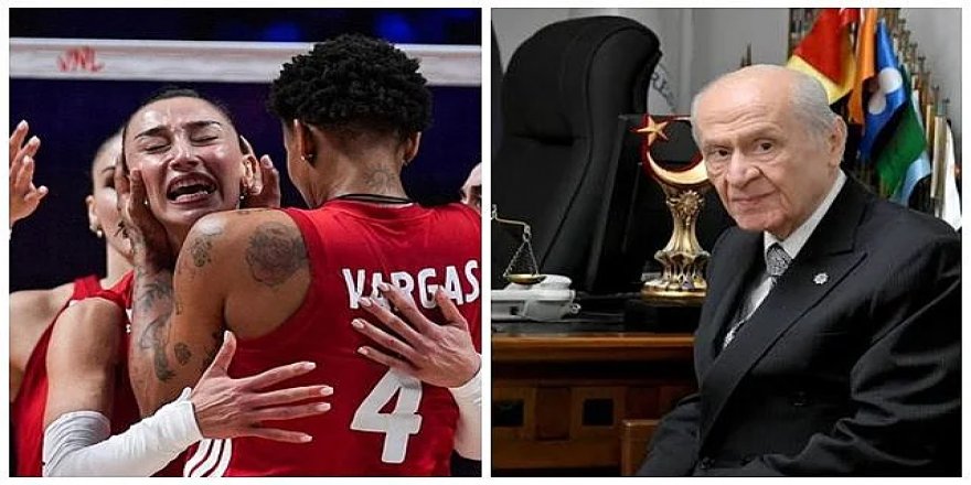 Bahçeli'den Filenin Sultanları'na tebrik mesajı
