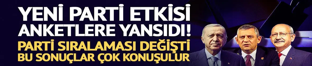 Hangi partinin oyu yüzde kaç? İşte 4 farklı şirketin anketinden çıkan sonuç