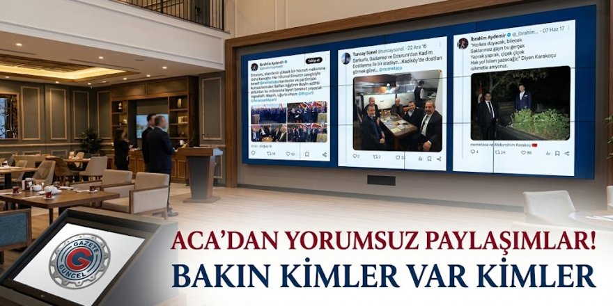 ACA, bakın kimlerle kol kola!