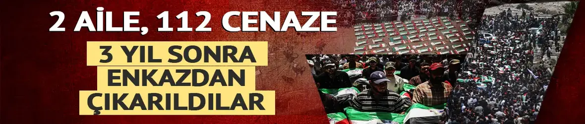 Gazze'de yürek yakan görüntü! 112 cenaze 3 yıl sonra enkazdan çıkarıldı
