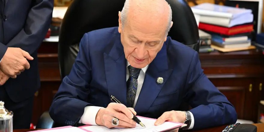 Devlet Bahçeli: Attığımız bu imzayla bin yıllık kardeşliğimiz tescillendi