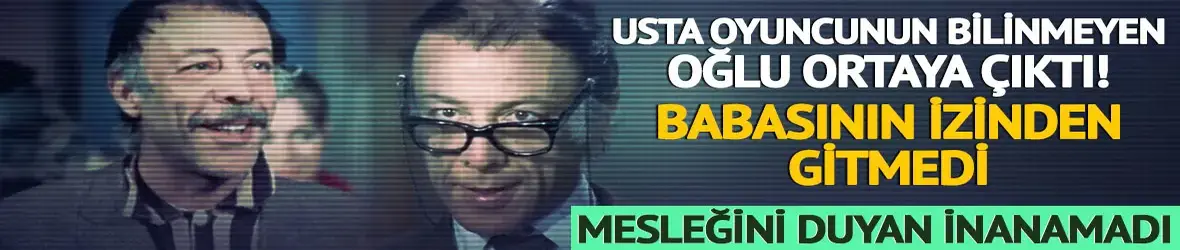 Münir Özkul’un bilinmeyen oğlu Kanada'da ortaya çıktı!