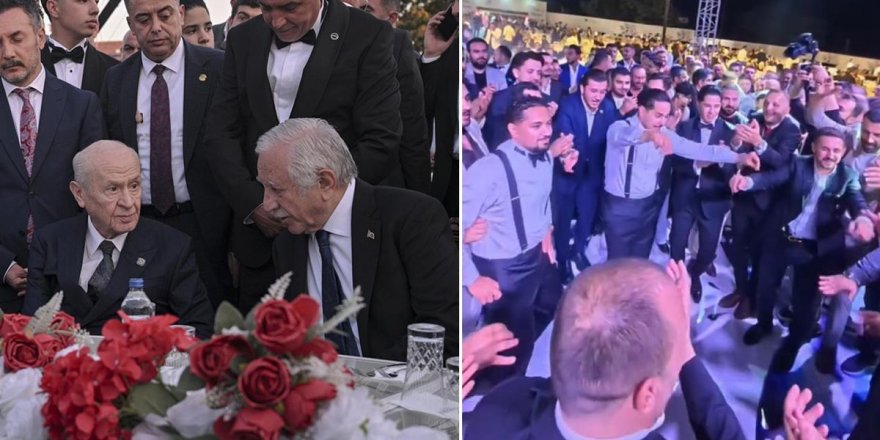 Devlet Bahçeli 20 bin kişinin katıldığı düğünde nikah şahidi oldu