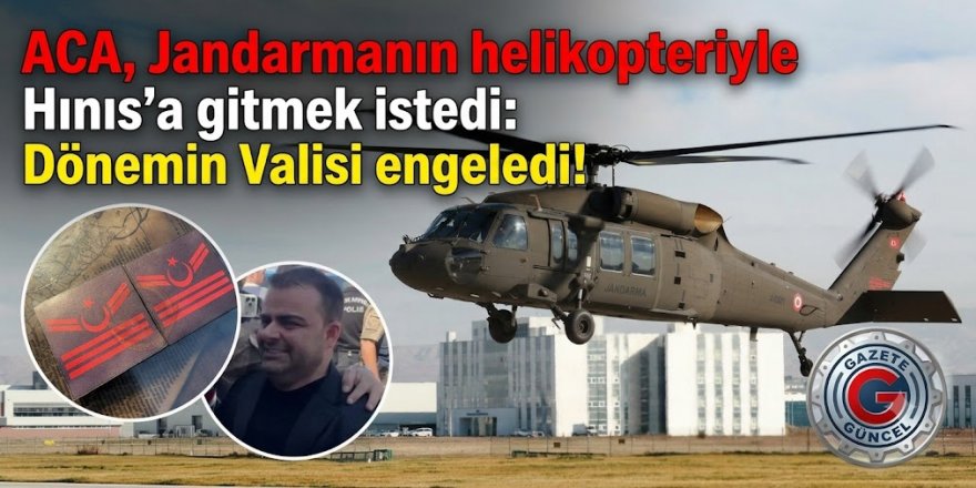 Gülistan Doku Dosyasında Siyah Helikopter Skandalı: Tutuklanan 'Hayırsever', Valiyi Geçemedi!