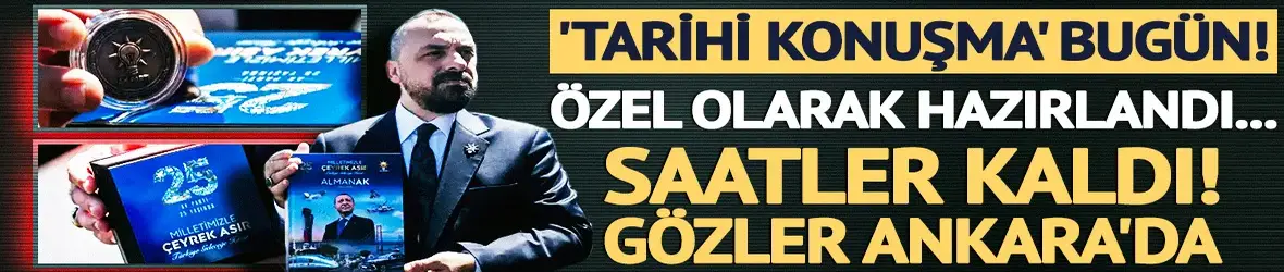 Tarihi konuşmaya saatler kaldı! Erdoğan 4 yeni transfere rozet takacak