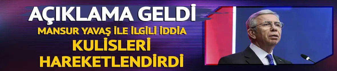 Mansur Yavaş İYİ Parti'ye mi geçiyor? Açıklamalar peş peşe geldi
