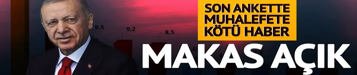 Son seçim anketinde farklı tablo: AK Parti ile Yeni Parti arasında 12 puan fark, CHP dördüncü