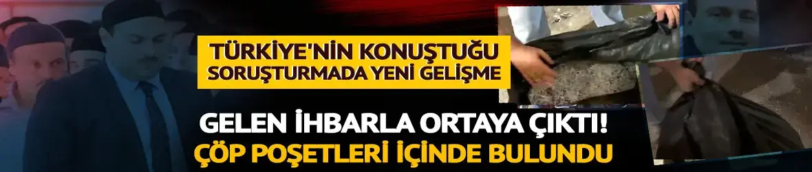 Süleymancıların kara deposu! Torbalarca evrakı imha etmişler