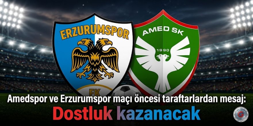 Sahada rekabet, tribünde kardeşlik!