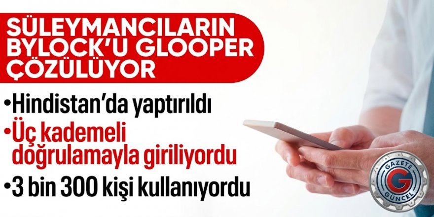 Alihan Kuriş'in haberleşme ağı Glooper deşifre oldu