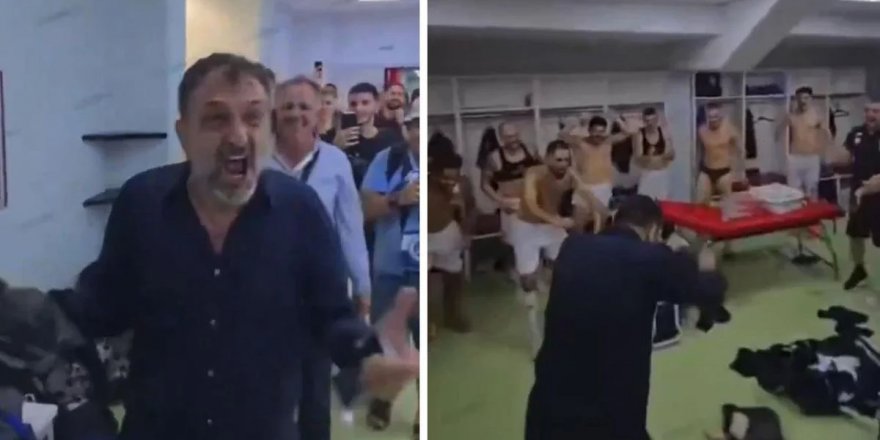 Kulüp başkanı çıldırdı! Para dolu çantayı futbolcuların önüne saçtı