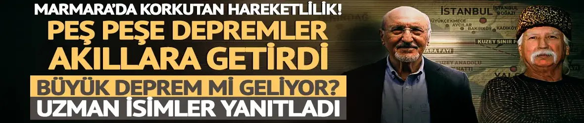 İstanbul'da gece 50'ye yakın deprem oldu! Üç uzman aynı soruya yanıt verdi