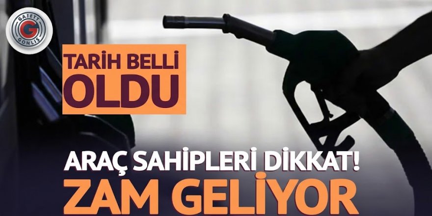 Akaryakıta zam! Benzinin litre fiyatına 2 lira 74 kuruş zam geliyor