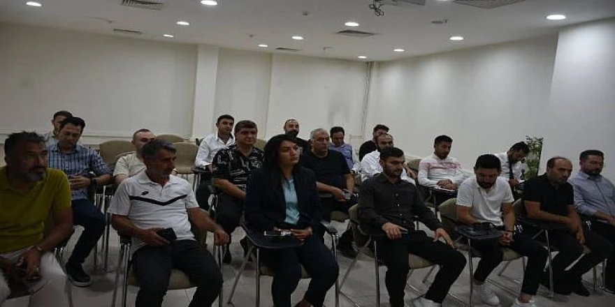 Erzurum'da spor uzmanları koordinasyon toplantısı
