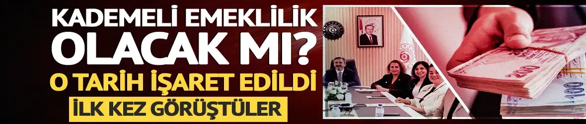 Kademeli emeklilik olacak mı?