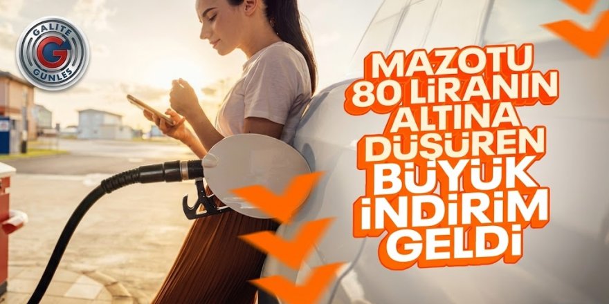Motorinde büyük indirim