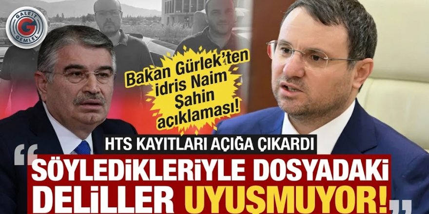 Bakan Gürlek'ten İdris Naim Şahin'e tahsisli çakarlı araçlar hakkında dikkat çeken açıklama: Söyledikleri ile dosyadakiler uyuşmuyor