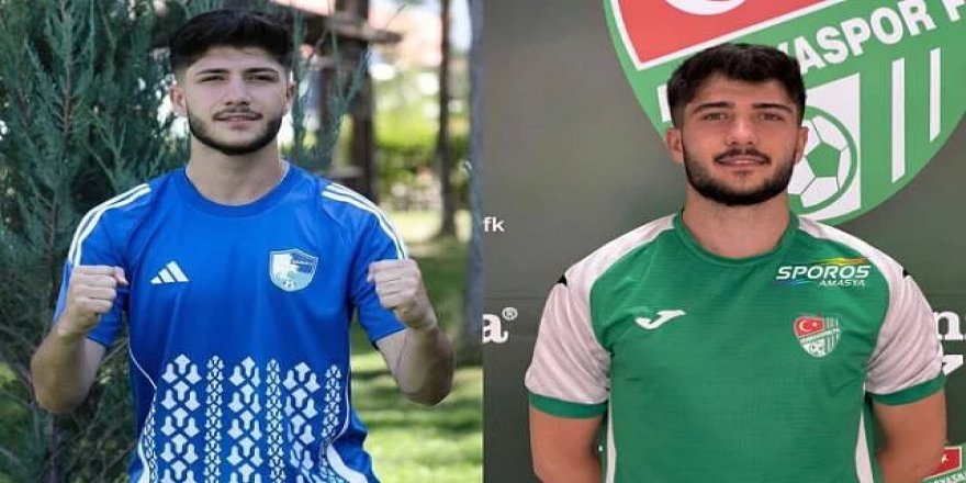 Mavi-beyazdı, yeşil beyaz oldu! Taha Ağdağ Amasyaspor'da