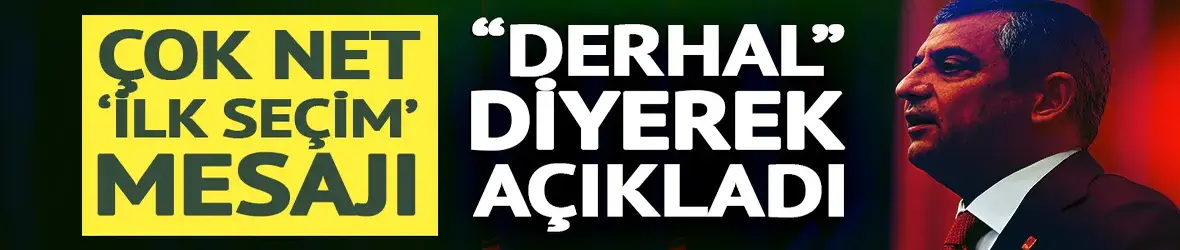 Özgür Özel, YENİ Parti Genel Merkezi’nde konuşutu: Toplanan bağış miktarını ve üye sayısını açıkladı!