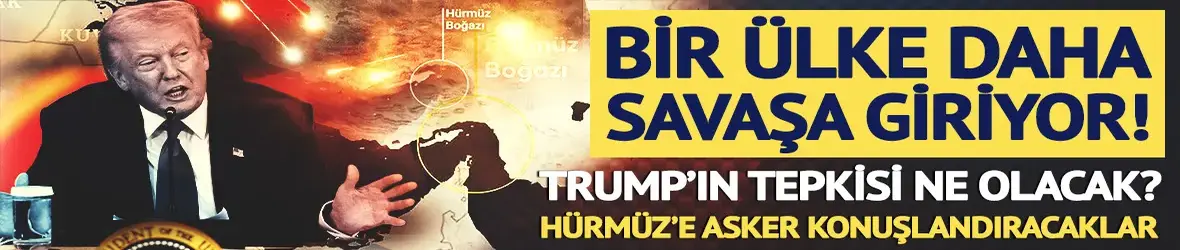 Bir ülke daha savaşa giriyor!