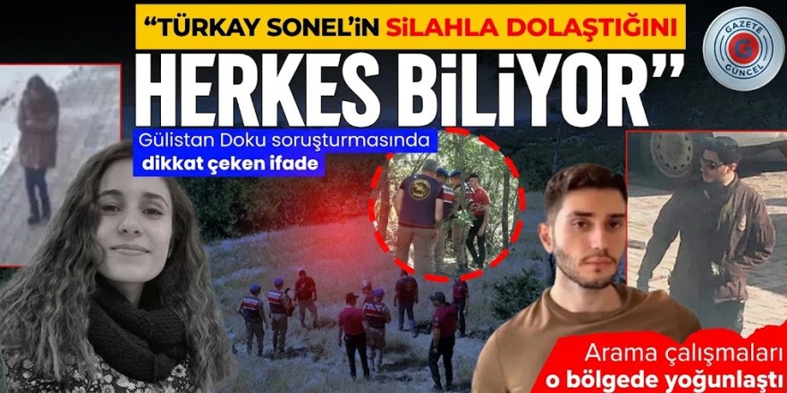 Gülistan Doku soruşturmasında tutuklanan komutan yardımcısının eşinden dikkat çeken ifade!